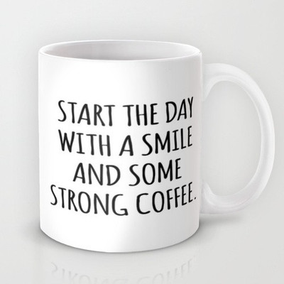 58% OFF on Astrode Smile And Some Coffee Ceramic Mug 325 ml 58% OFF on Astrode Smile And Some Coffee Ceramic Mug 325 ml