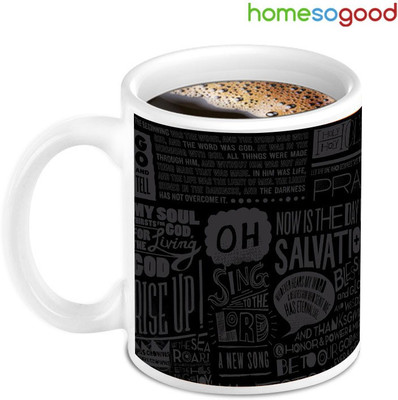 41% OFF on Homesogood Lots Of Chaos Ceramic Mug 280 ml