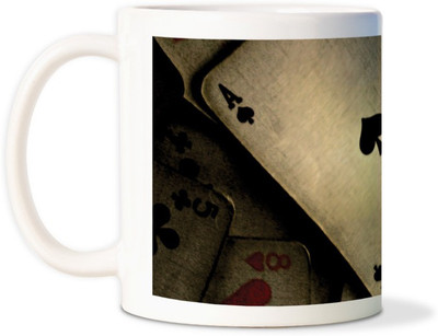 75% OFF on AMY Am Placing Cards Acecoffee Ceramic Mug