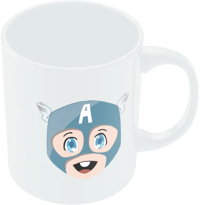 19% OFF on PosterGuy Baby Captain America X-Men Designer Ceramic Mug 280 ml 19% OFF on PosterGuy Baby Captain America X-Men Designer Ceramic Mug 280 ml
