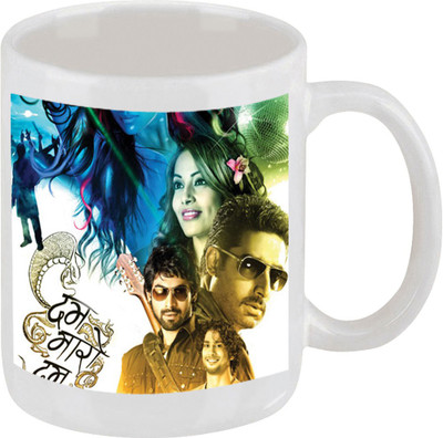 28% OFF on Ellicon 7 Dum Maaro Dum Ceramic Mug 325 ml