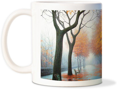 83% OFF on AMY AUTUMN ROAD BEAUTIFUL COFFEE Ceramic Mug