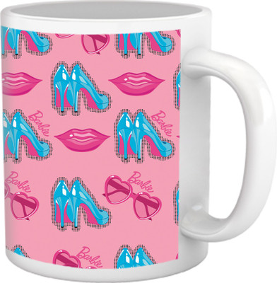 50% OFF on Tiedribbons Pure Vanity_Tru Concept_Vintage Pink Pattern Ceramic Mug 325 ml