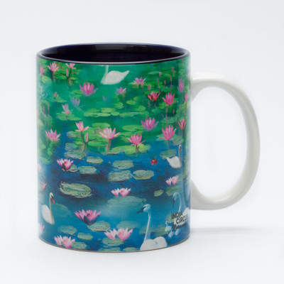 India Circus Lake Of Swans Ceramic Mug