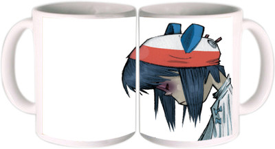 62% OFF on Shopkeeda Sad Gorrilaz Ceramic Mug 350 ml