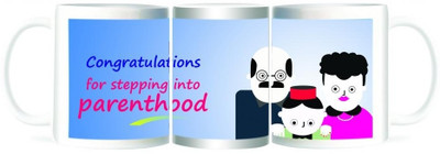 50% OFF on Refeel Gifts Congratulations for Stepping Into Parenthood Ceramic Mug 325 ml 50% OFF on Refeel Gifts Congratulations for Stepping Into Parenthood Ceramic Mug 325 ml