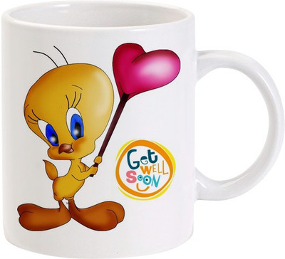 46% OFF on Lolprint Tweety Get Well Soon Ceramic Mug 325 ml 46% OFF on Lolprint Tweety Get Well Soon Ceramic Mug 325 ml