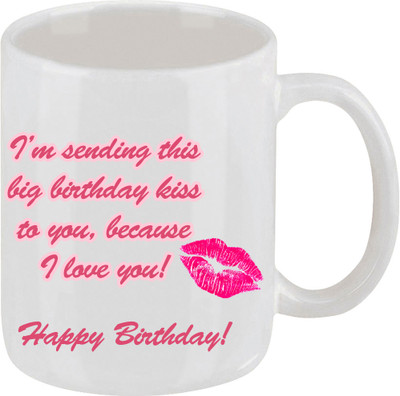 16% OFF on Ellicon 56 Happy Birthday Coffee Mug Ceramic Mug