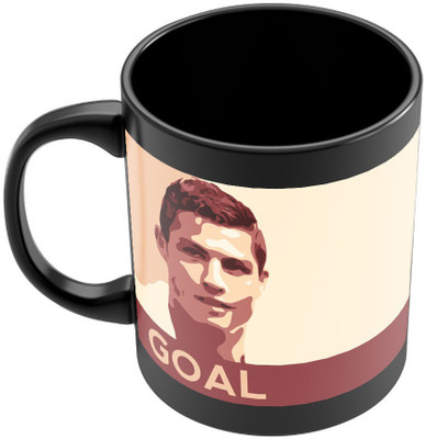 20% OFF on PosterGuy Cristiano Ronaldo Goal Manchester United Football and Sports Legends Ceramic Mug 280 ml