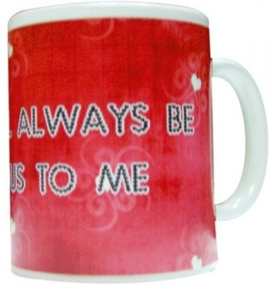26% OFF on Everyday Gifts V Love Gift - You Will Always Be Precious for Me Ceramic Mug 400 ml