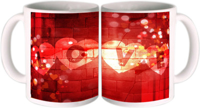 25% OFF on Shopkeeda Red Love Ceramic Mug 350 ml 25% OFF on Shopkeeda Red Love Ceramic Mug 350 ml