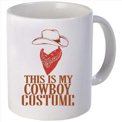 Snoogg this is my cowboy costume Ceramic Mug