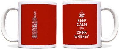 60% OFF on ShopMantra Keep Calm Whiskey Black Ceramic Mug 300 ml 60% OFF on ShopMantra Keep Calm Whiskey Black Ceramic Mug 300 ml