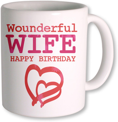 58% OFF on Photogiftsindia Wonderful Wife Gifts Coffee Ceramic Mug 350 ml 58% OFF on Photogiftsindia Wonderful Wife Gifts Coffee Ceramic Mug 350 ml