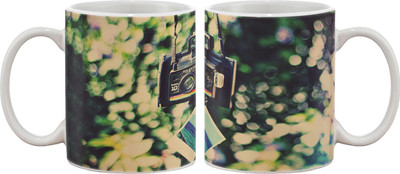 Artifa Polaroid Camera Design Porcelain, Ceramic Mug 350 ml