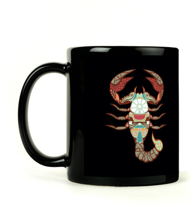 30% OFF on Lovely Collection Black Zodiac Scorpion Sunsign Ceramic Mug 30% OFF on Lovely Collection Black Zodiac Scorpion Sunsign Ceramic Mug