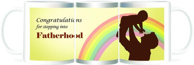 50% OFF on Refeel Gifts Congratulations for Stepping Into Fatherhood Ceramic Mug 325 ml 50% OFF on Refeel Gifts Congratulations for Stepping Into Fatherhood Ceramic Mug 325 ml