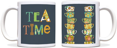 54% OFF on ShopMantra Tea Time Cups Designer Black Ceramic Mug 300 ml 54% OFF on ShopMantra Tea Time Cups Designer Black Ceramic Mug 300 ml