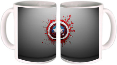 81% OFF on Shopmillions Shield Color Splash Ceramic Mug 81% OFF on Shopmillions Shield Color Splash Ceramic Mug