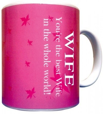 26% OFF on Everyday Gifts Relation Gift for Wife Ceramic Mug 400 ml 26% OFF on Everyday Gifts Relation Gift for Wife Ceramic Mug 400 ml