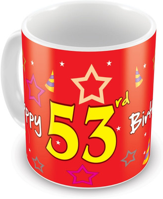 10% OFF on Everyday Gifts 53rd Happy Birthday Ceramic Mug 10% OFF on Everyday Gifts 53rd Happy Birthday Ceramic Mug