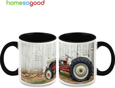 37% OFF on HomeSoGood Farmer's Best Friend Ceramic Mug 325 ml, Pack of 2 37% OFF on HomeSoGood Farmer's Best Friend Ceramic Mug 325 ml, Pack of 2