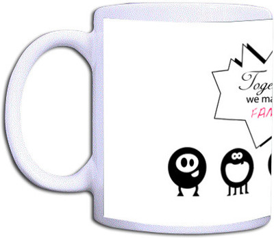 62% OFF on Shopkeeda Together We Make A Family Ceramic Mug 350 ml 62% OFF on Shopkeeda Together We Make A Family Ceramic Mug 350 ml