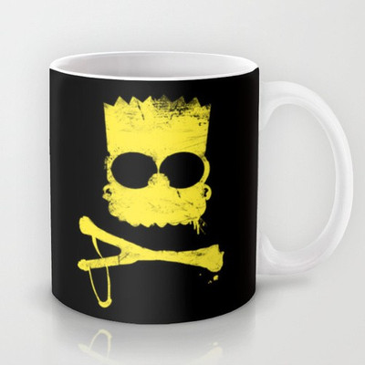 41% OFF on Astrode Pochoir - Bart Ceramic Mug 325 ml