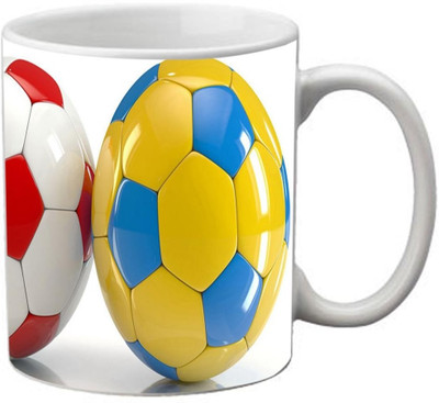 50% OFF on meSleep Football-13 Ceramic Mug