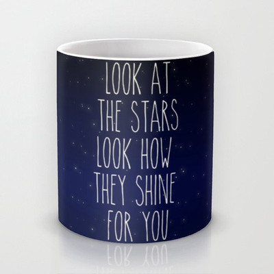 58% OFF on Astrode Look How They Shine for You Ceramic Mug 325 ml