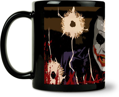 9% OFF on ShopMantra Laughing Joker Ceramic Mug 300 ml 9% OFF on ShopMantra Laughing Joker Ceramic Mug 300 ml