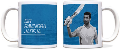 64% OFF on ShopMantra Sir Ravindra Jadeja Ceramic Mug 300 ml