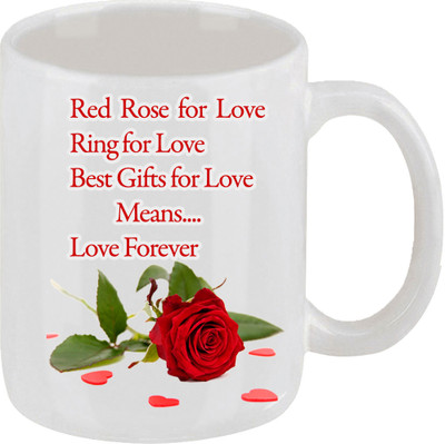 16% OFF on Ellicon 67 Happy Anniversay Ceramic Mug