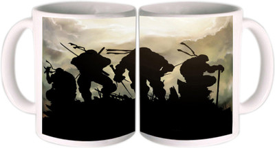 25% OFF on Shopkeeda Turtles Shadow Ceramic Mug 350 ml