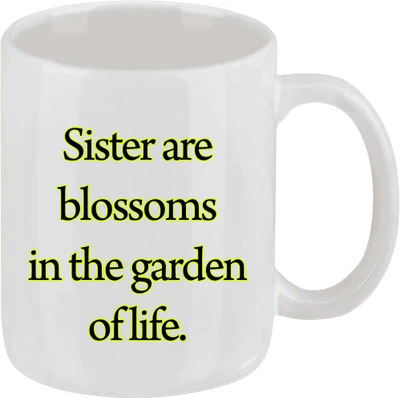 16% OFF on Ellicon 16 Sister Are Blossoms Ceramic Mug