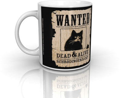 37% OFF on Bcreative Schrodinger's Cat Officially Licensed Ceramic Mug 350 ml 37% OFF on Bcreative Schrodinger's Cat Officially Licensed Ceramic Mug 350 ml