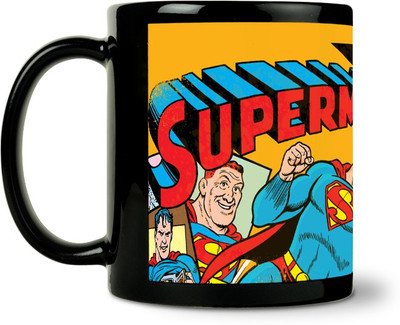 36% OFF on ShopMantra Superman Silver Age Dailies Ceramic Mug 300 ml