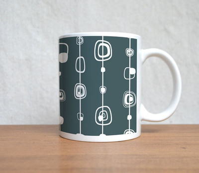 50% OFF on StyBuzz Retro Art Porcelain Mug 300 ml
