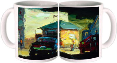 25% OFF on Shopkeeda Fine Art Ceramic Mug 350 ml