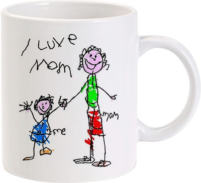 40% OFF on LOLprint I Love mom Cute art Ceramic Mug 325 ml 40% OFF on LOLprint I Love mom Cute art Ceramic Mug 325 ml