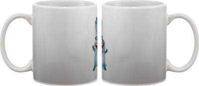 15% OFF on Artifa Blue Cartoon Smiling Porcelain, Ceramic Mug 350 ml 15% OFF on Artifa Blue Cartoon Smiling Porcelain, Ceramic Mug 350 ml