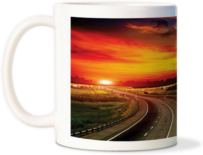 75% OFF on AMY Road To Highwaycoffee Ceramic Mug 75% OFF on AMY Road To Highwaycoffee Ceramic Mug