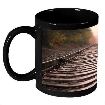 61% OFF on AMY Beautiful Pink Tulips Ceramic Mug 325 ml