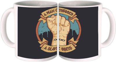 25% OFF on Shopkeeda A Man Chooses Ceramic Mug 350 ml 25% OFF on Shopkeeda A Man Chooses Ceramic Mug 350 ml
