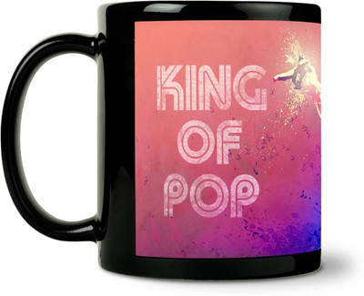 54% OFF on ShopMantra King Of Pop Mj Ceramic Mug 300 ml 54% OFF on ShopMantra King Of Pop Mj Ceramic Mug 300 ml