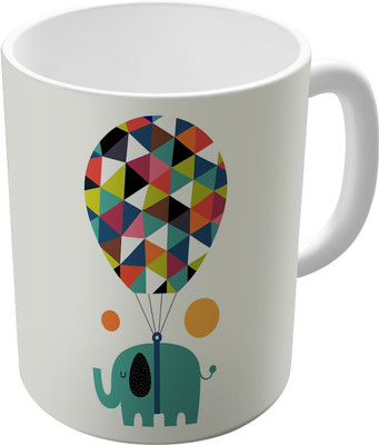 80% OFF on The Fappy Store Think Big Dream High Ceramic Mug 300 ml