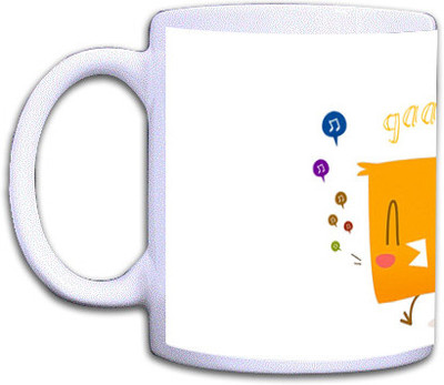 25% OFF on Shopkeeda Gaata Rahe Mera Dil Ceramic Mug 350 ml