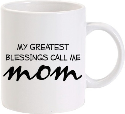 50% OFF on LOLprint My Greatest Blessings call me MOM Ceramic Mug 325 ml 50% OFF on LOLprint My Greatest Blessings call me MOM Ceramic Mug 325 ml