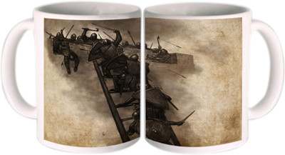 25% OFF on Shopkeeda King war Ceramic Mug 350 ml