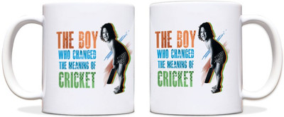 64% OFF on ShopMantra Sachin The Boy Who Changed Cricket Ceramic Mug 300 ml